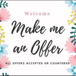 All reasonable offers accepted ☺️